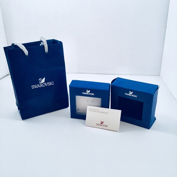 Swarovski Crystal Gift Bag Box Blue 